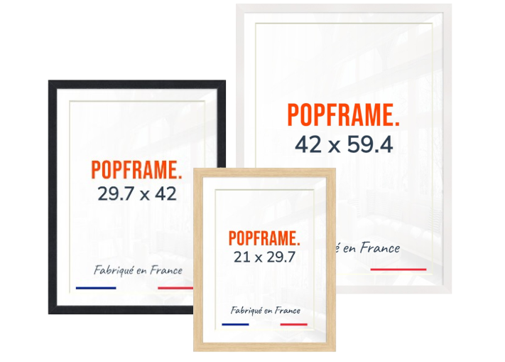 Découvrez également les cadres 40x60 popframe
